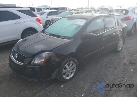 2008 Nissan Sentra 2.0Sl из США, поврежденный, VIN 3N1AB61E28L687088